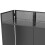 Vonyx DB4 Pro Mobile DJ Booth Stand with Foldable Design & Carry Case 9