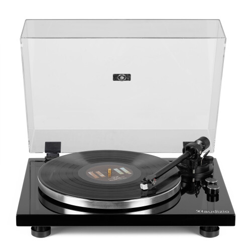Audizio Toledo Premium Turntable Record Player - Black 1