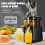 Cold Press Slow Masticating Electric Juicer & Fruit Squeezer - 97% High Yield UK 4