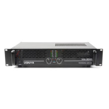 Vonyx VXA-2000-MKII 2000W 2-Channel Power Amplifier for DJ and PA Systems
