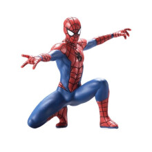 Spider-Man Mini Figurine Set of 4, Desktop Hanging Superhero Dolls, Office Car Decor, Cute Collectible Toys