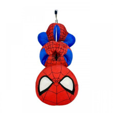 (red, Ordinary packaging) Spider Man Plush Hanging Toy Inverted Suction Cup Creative Doll New Stuffed Figure