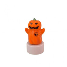 (D-yellow ghost light 1pcs) Halloween LED Candle Ghost Light, DIY Scene Decor Party Atmosphere Pumpkin Lantern