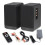 Audizio BS10 Active Bookshelf Speaker Set Bluetooth 80W - Black 1