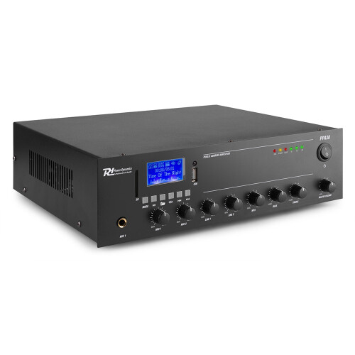 Power Dynamics PPA30 100V Bluetooth Mixer Amplifier 30W, PA System 2