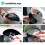 2 Adjustable Car Wide Angle Blind Spot Mirrors Driving Instructor Learner Safety f26 2