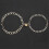 (NK chain) Magnet Heart Couple Bracelet 1