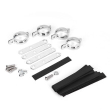 Universal Retro Headlight Bracket Clamp 41-51mm for Honda