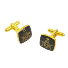 Masonic "G" Cufflinks - Black