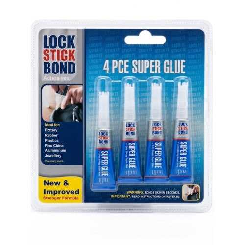 Super glue 4pk 4x3g