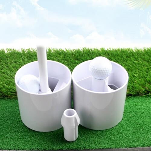 Green Hole Cup, Flagpole Hole Cup, Funnel Fan Leaf Drain Hole Abs Plastic (Including Removable Hole Cup Core) 1