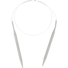 Aluminum Circular Knitting Needle US Size 32 Inch (80cm) Length Size US 10.75 (7mm) Round Knitting Needle for Handmade Projects DIY Knitting