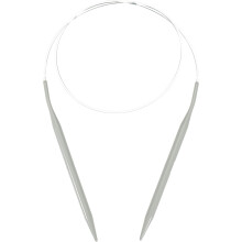 Aluminum Circular Knitting Needle US Size 32 Inch (80cm) Length Size US 10.5 (6.5mm) Round Knitting Needle for Handmade Projects DIY Knitting