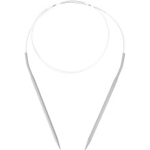 Aluminum Circular Knitting Needle US Size 32 Inch (80cm) Length Size US 7 (4.5mm) Round Knitting Needle for Handmade Projects DIY Knitting