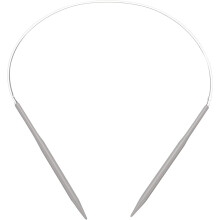 Aluminum Circular Knitting Needle 16 Inch (40cm) Length Size US 7 (4.5mm) Round Knitting Needle for Handmade Projects DIY Knitting