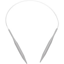 Aluminum Circular Knitting Needle 16 Inch (40cm) Length Size US 10.75 (7mm) Round Knitting Needle for Handmade Projects DIY Knitting