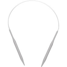 Aluminum Circular Knitting Needle 16 Inch (40cm) Length Size US 10 (6mm) Round Knitting Needle for Handmade Projects DIY Knitting