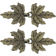 Cloak Clasp Sew on Fasteners Hooks and Eyes Clasps Vintage Sweater Cape Shawl