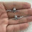 (Silver) Silver Robin Bird Stud Earrings 1