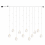 LED Curtain String Lights with White Globe Ornaments, USB or Battery Powered, Remote Control, 8 Modes, Indoor Decor 1