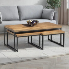 Brooklyn Nesting Coffee Tables - Oak