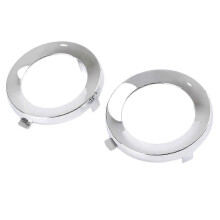 for 2009-2013 Pair Front Chrome Fog Light Lamp Cover Cap Trim Ring 57731SC000