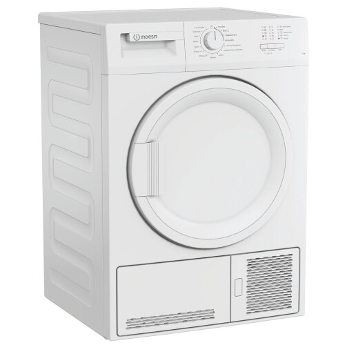 Indesit Indesit 7kg Condenser Tumble Dryer White, B Rated, 15 Programmes 1