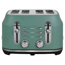 Rangemaster RMCL4S304MG Classic 4-Slice Toaster – Stylish Matt Miner RMCL4S304MG