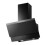 electriQ 60cm Angled Hood with Touch Control – Black Glass 2