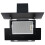 electriQ 60cm Angled Hood with Touch Control – Black Glass 4