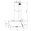 electriQ 60cm Angled Hood with Touch Control – Black Glass 7
