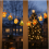 Acrylic Christmas LED String Lights, USB Powered, 20 LEDs, Tree, Window and Shop Decoration 4