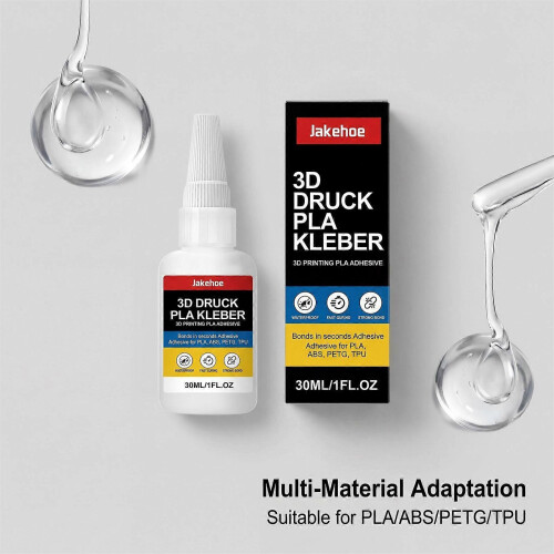 3D Printing Adhesive – Mild Odor, Simple Application, Bed Adhesion for PLA ABS PETG, Suitable for Various Build Surfaces, Printer Glue Stick