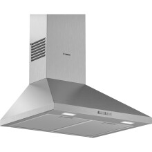 Bosch Series 2 60cm Pyramid Chimney Cooker Hood - Stainless Steel DWP64BC50B