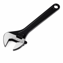 Jiugu Adjustable Wrench with Electrophoretic Finish, Forged Steel Hand Tool for Automotive Repair