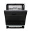 Indesit Indesit Push&Go Integrated Dishwasher - Black Control Panel IN2IE13CNO8UK 1