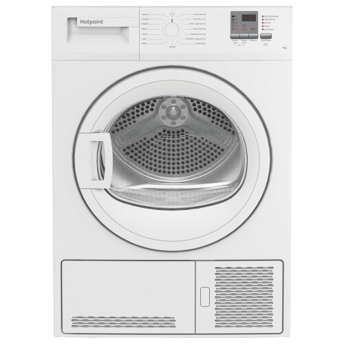 Hotpoint Hotpoint CHDC92WWGDUK 9kg Condenser Dryer B-Rated, 15 Programs, Sensor Dry