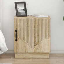 vidaXL Bedside Table 2 pcs Sonoma Oak 43 x 34.5 x 47 cm