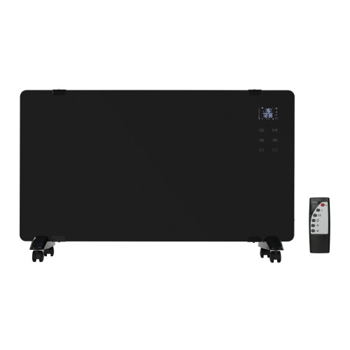 electriq 2000W Smart Designer Glass Panel Heater - Wall Mountable & Bathroom Saf 2