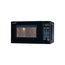 Sharp 20L Freestanding Solo Digital Microwave Oven - Black R272KM