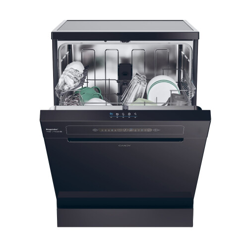 Candy Candy Rapido Freestanding Dishwasher 13 Place Black CF3C9E0B 2