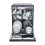 Candy Candy Rapido Freestanding Dishwasher 13 Place Black CF3C9E0B 6