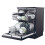 Candy Candy Rapido Freestanding Dishwasher 13 Place Black CF3C9E0B 7