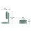 USB rechargeable portable table fan 3 Adjustable Wind Speed Library & Study Room 1
