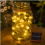 Solar Garden String Lights, 300 Blue Bubble LEDs, 32 m, Waterproof, Remote Control, 24V 5