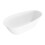 Dellonda Baridi Double-Ended Slim Rim Bath with Overflow System 140cm, Gloss White - DH415 1