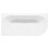 Dellonda Baridi Left-Hand Corner Slim Rim Bath with Overflow System 170cm, Gloss White - DH425 6