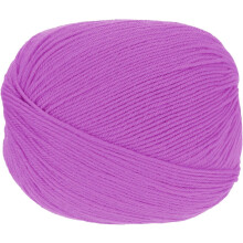 100% Wool Yarn, 4-Ply Wool Roving Luxurious and Soft Yarn Hand Dyed Yarn for Hand Knitting Crocheting, 3.52 OZ, 306 Yard (Pink, 1 Ball)
