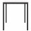 VidaXL vidaXL Dining Table White 70 x 70 x 75 cm Solid Pine Wood 4