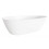 Dellonda Baridi Double-Ended Slim Rim Bath with Overflow System 160cm, Gloss White - DH417 11